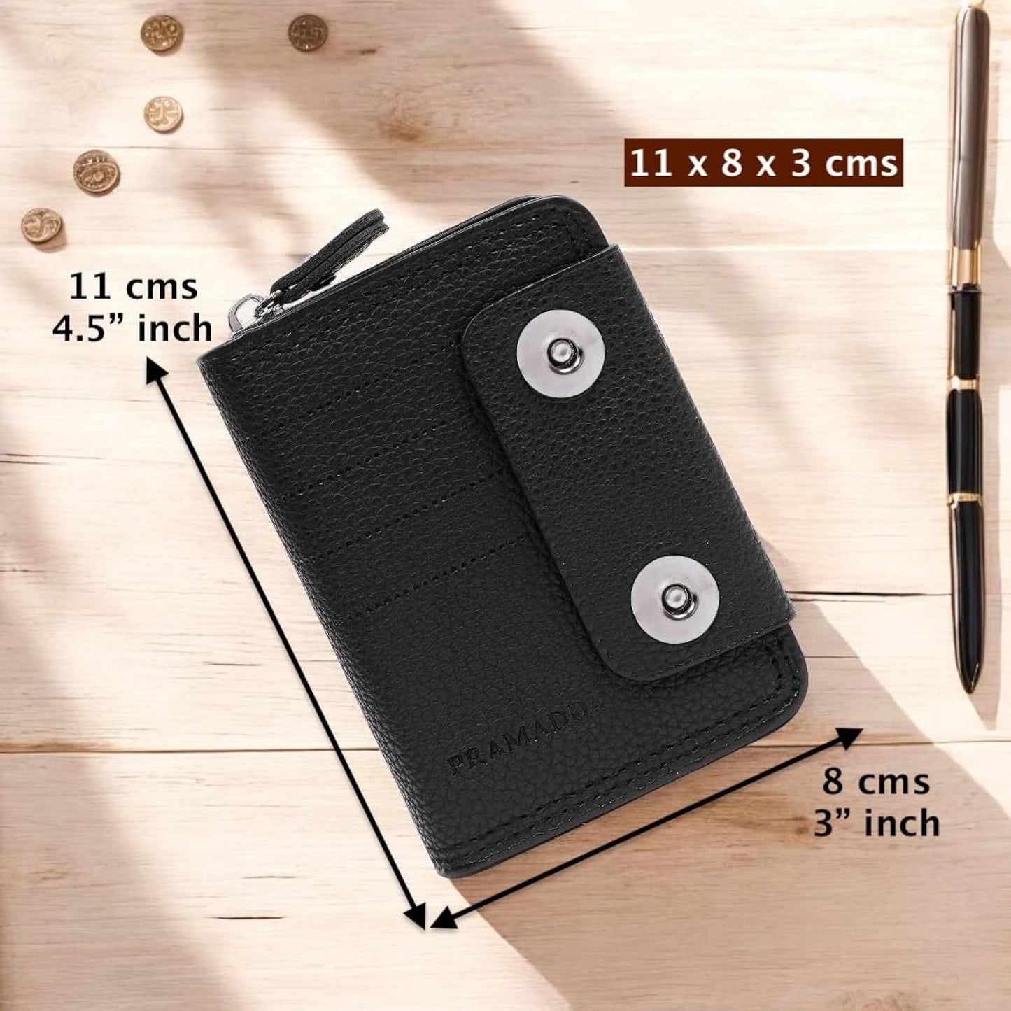 Luxury Male/Female Zipper Wallet