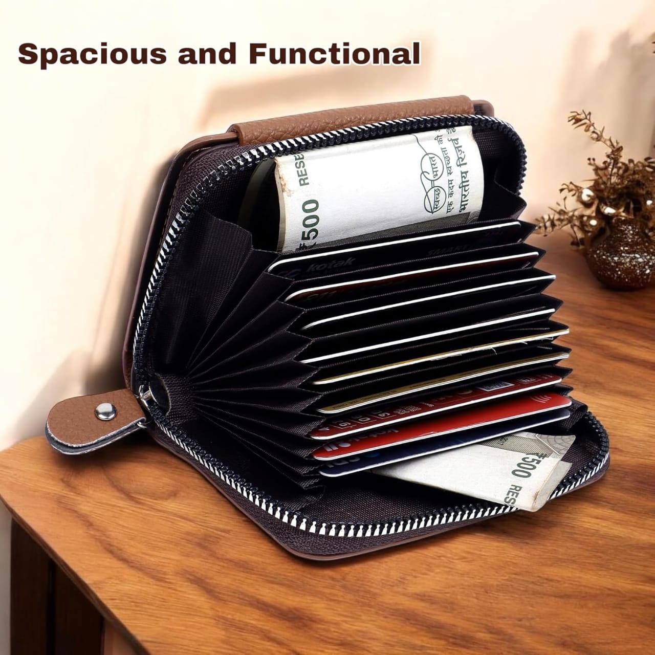Luxury Male/Female Zipper Wallet