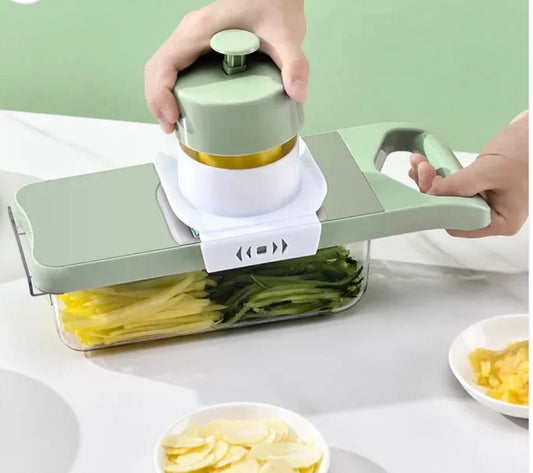 5 In 1 Stainless Steel Multifunctional Vegetable Slicer Cutter