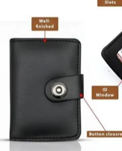 Pocket Button wallet for Male/Female