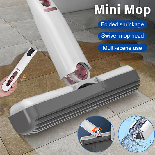 Mini Squeeze Mop Portable Cleaning Mop