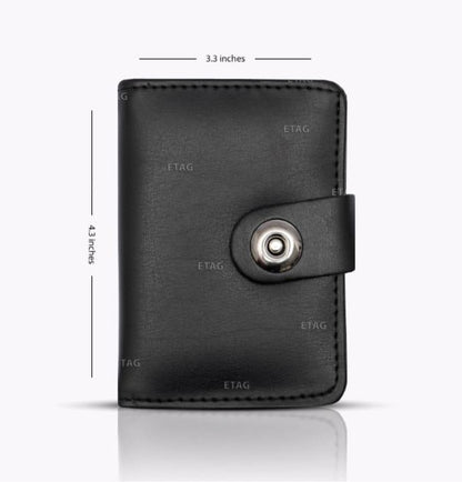 Pocket Button wallet for Male/Female