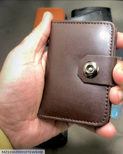 Pocket Button wallet for Male/Female